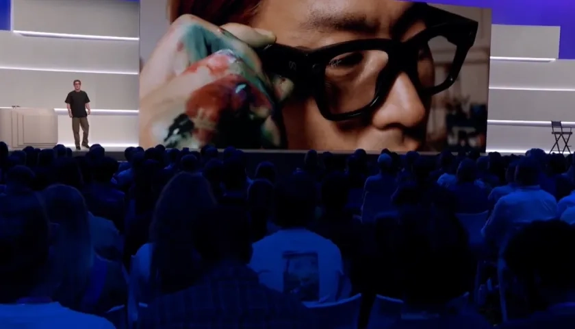 Presentación de las nuevas gafas inteligentes Ray-Ban Display.