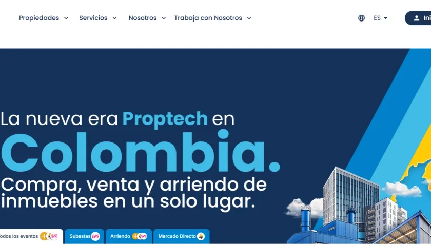 Se comercializarán cerca de 600 inmuebles. 