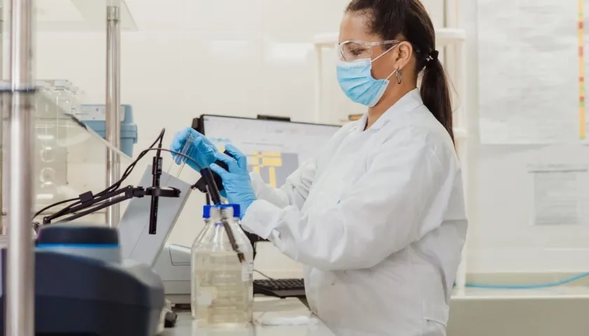 Estudios de la calidad del agua adelantado por Triple A. 