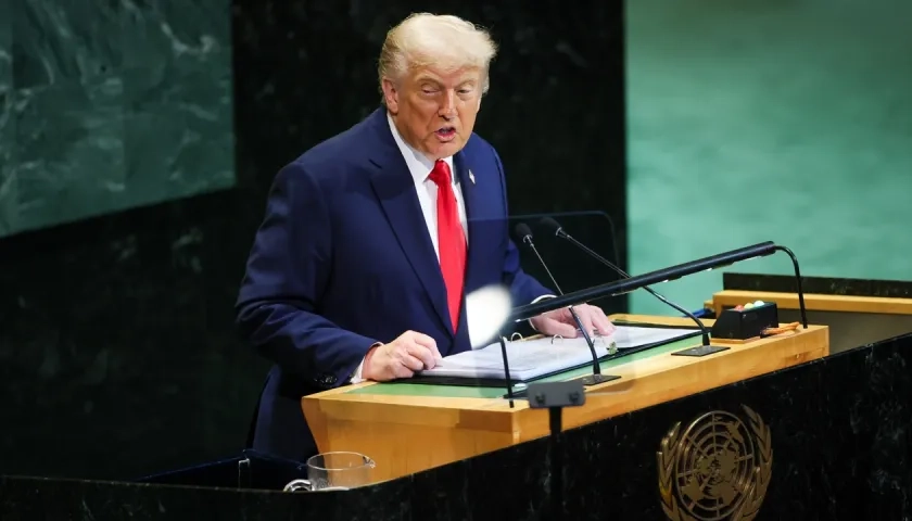 El presidente de Estados Unidos, Donald Trump.