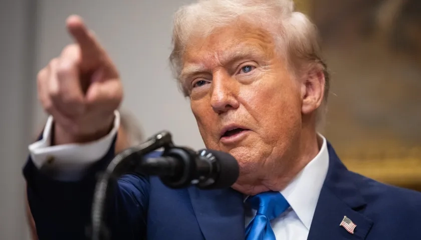 El presidente de Estados Unidos, Donald Trump.