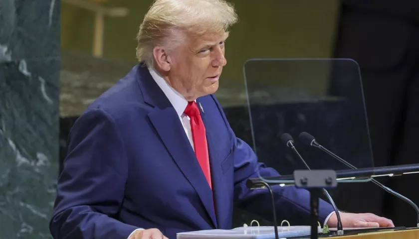 Donald Trump, Presidente de Estados Unidos. 