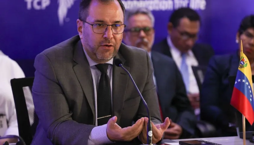 El canciller venezolano Yván Gil.