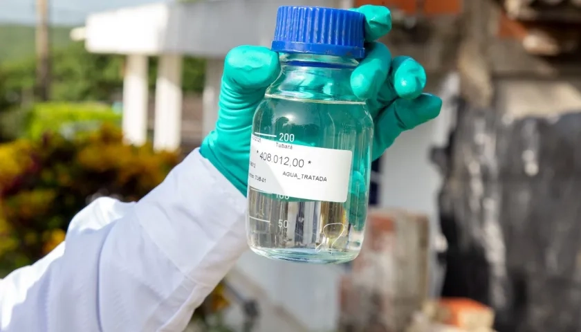 Pruebas técnicas a la calidad del agua en municipios del Atlántico.