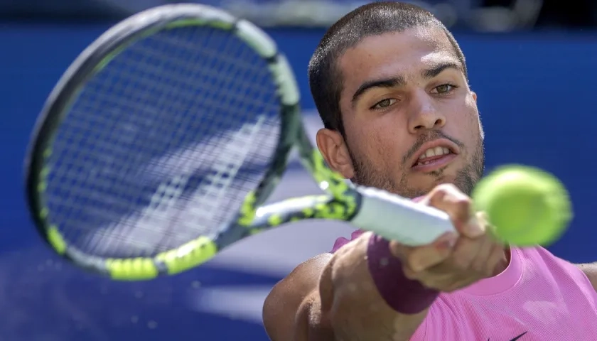 El español Carlos Alcaraz no ha perdido un solo set en esta edición del US Open.