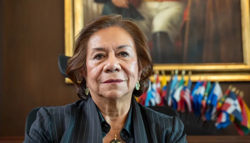 Rosa Villavicencio, Canciller de Colombia. 