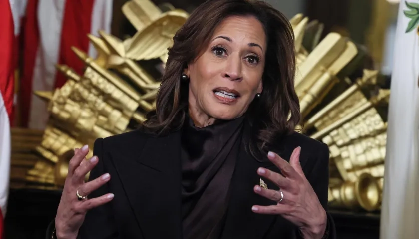 Kamala Harris, exvicepresidenta de Estados Unidos.