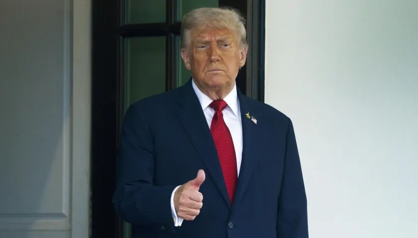 Donald Trump, Presidente de Estados Unidos.