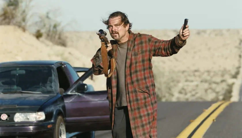  Leonardo DiCaprio en una de las escenas de la película. 