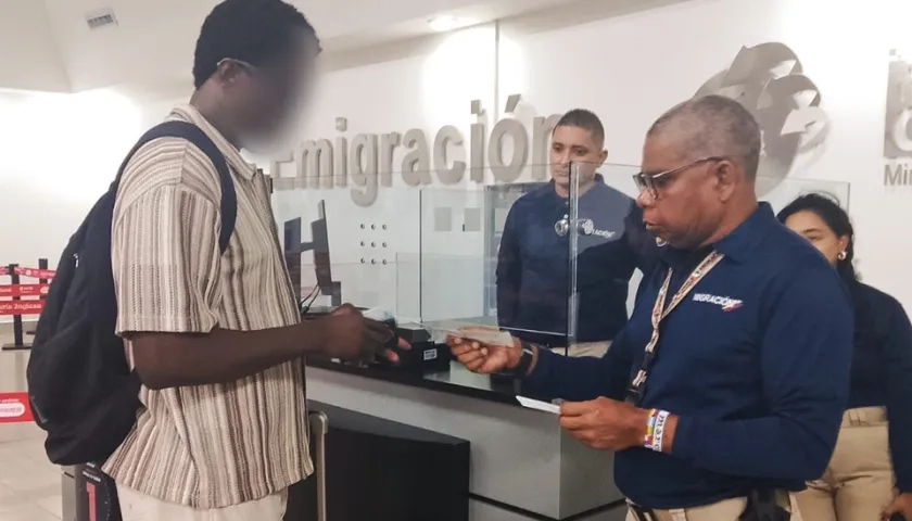 Estadounidense expulsado