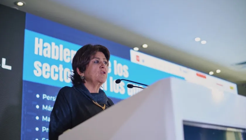 María Lorena Gutiérrez, presidenta del Grupo Aval. 