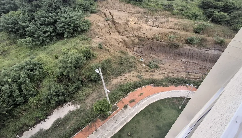 Inestabilidad del terreno en Puerta Dorada. 
