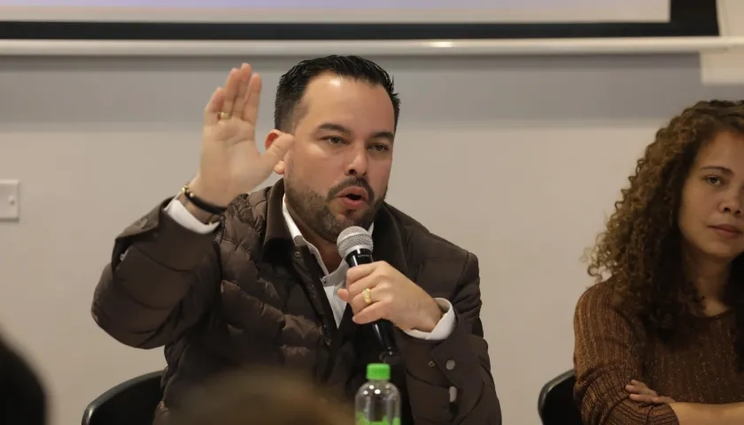 Edwin Palma, ministro de Minas y Energía. 