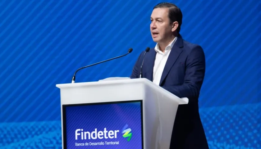 Juan Carlos Muñiz, presidente de Findeter.