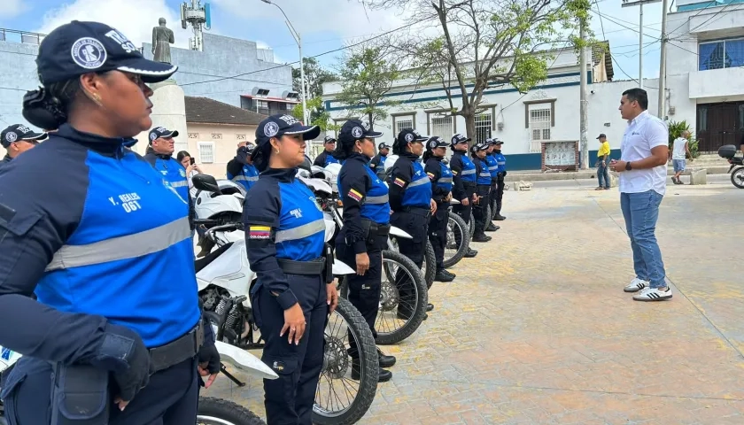Mujeres agentes de tránsito en Soledad. 