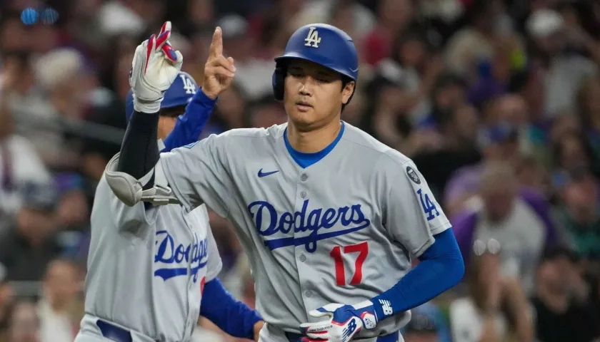 Shohei Ohtani le bateó a Nabil Crismatt su jonrón 54 de la temporada. 