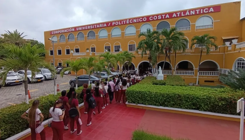 Instalaciones de la Corporación Universitaria Politécnico Costa Atlántica.