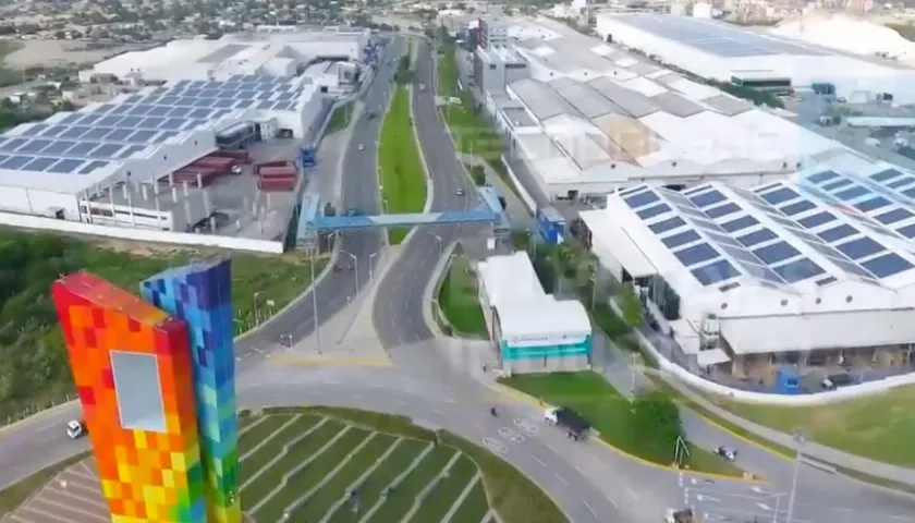 Panorámica de Barranquilla.