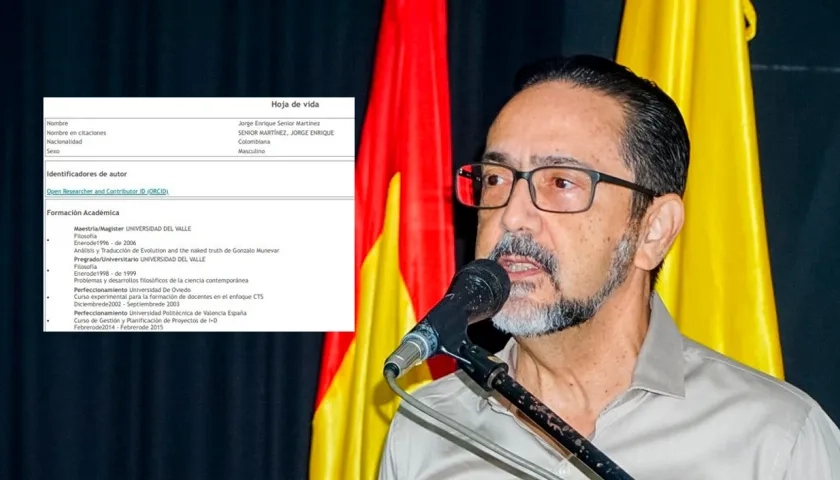 Jorge Senior, rector Uniautónoma.