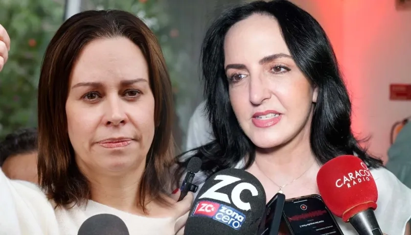 María Claudia Tarazona y María Fernanda Cabal.