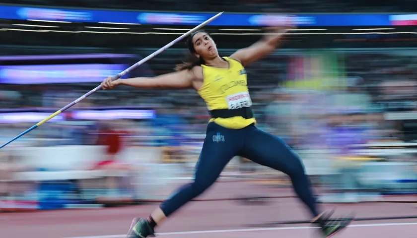 La atlanticense Valentina Barrios impuso una marca de 59,14 metros. 