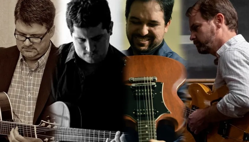 Chip Henderson, Eduardo Jasbón, Leopoldo Calderón y John Bass. 