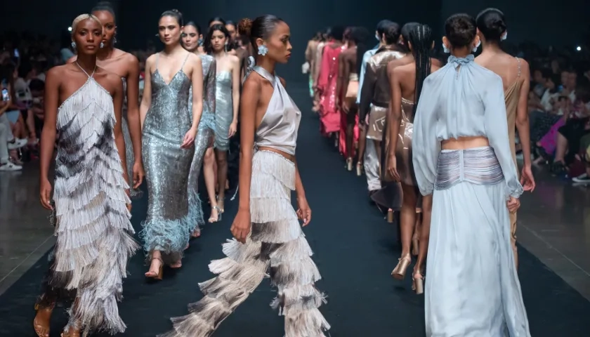 Pasarela de la diseñadora Francesca Miranda.