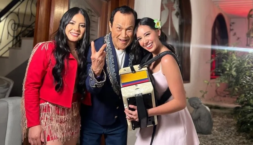 Dianey Hoyos, Alfredo Gutiérrez e Isabel Sofía Picón.