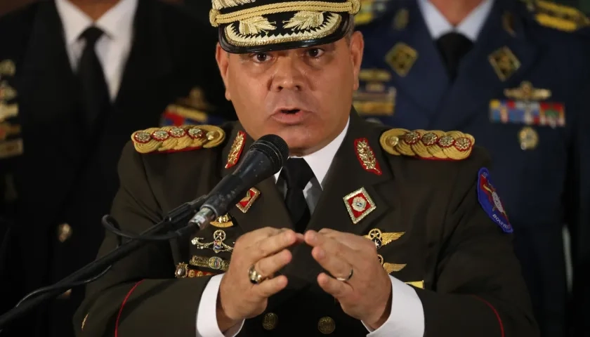 Vladimir Padrino López, Ministro de Defensa venezolano.