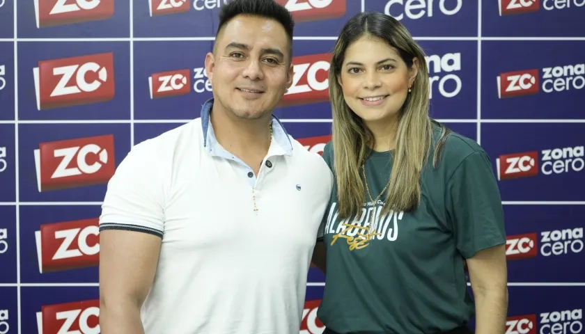 Luis Montilla, ministerio de Pasto y Adriana Moreno, servidora de 'Alabemos fest'.