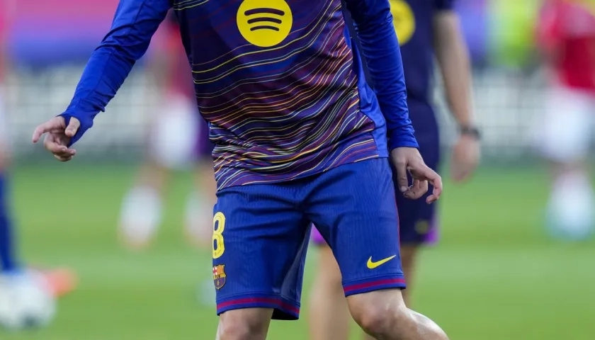 Pedri González, mediocampista del Barcelona.