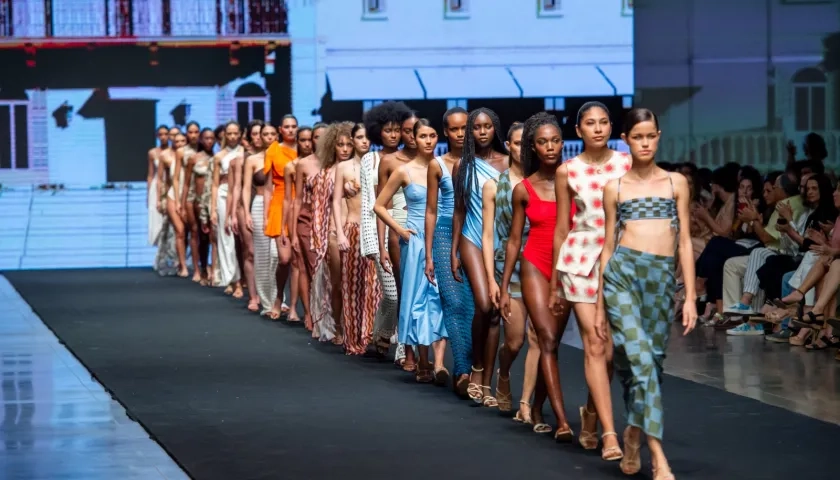 Las pasarelas de 'Barranquilla es Moda' hacen parte del congreso.