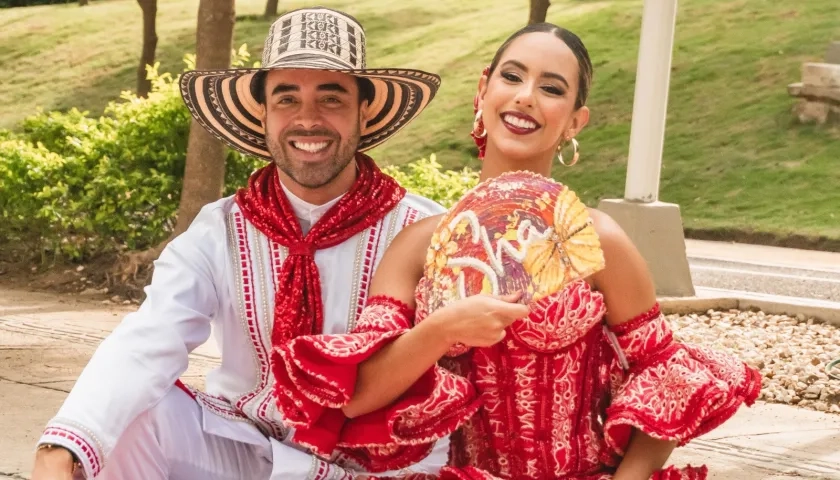 Sharon Hurtado y Luis Mauricio Aragón. 