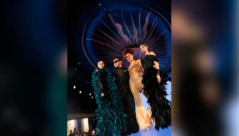 El diseñador barranquillero estuvo en el New York Fashion Week.  