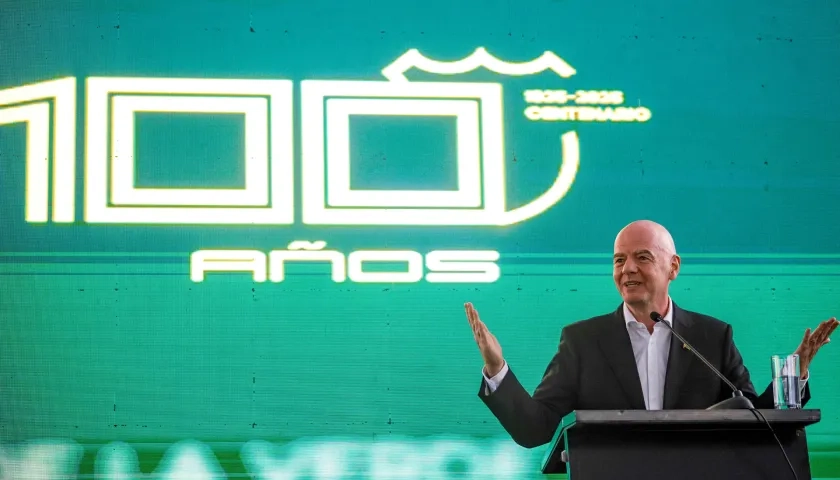 Gianni Infantino, presidente de la FIFA.