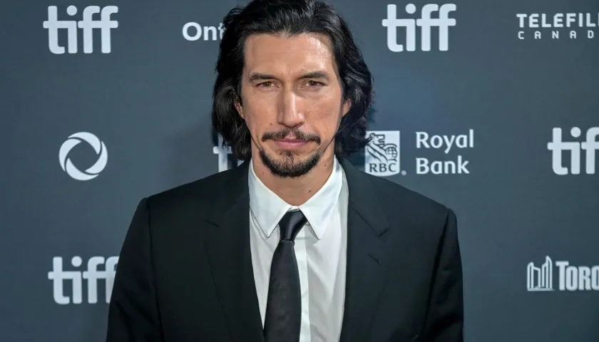 El actor estadounidense Adam Driver.