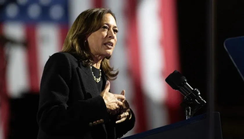 Kamala Harris, exvicepresidenta de Estados Unidos.