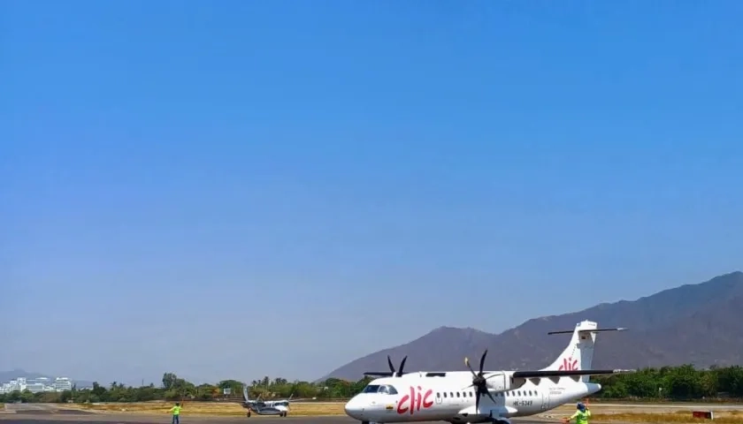 l Aeropuerto Internacional Simón Bolívar de Santa Marta