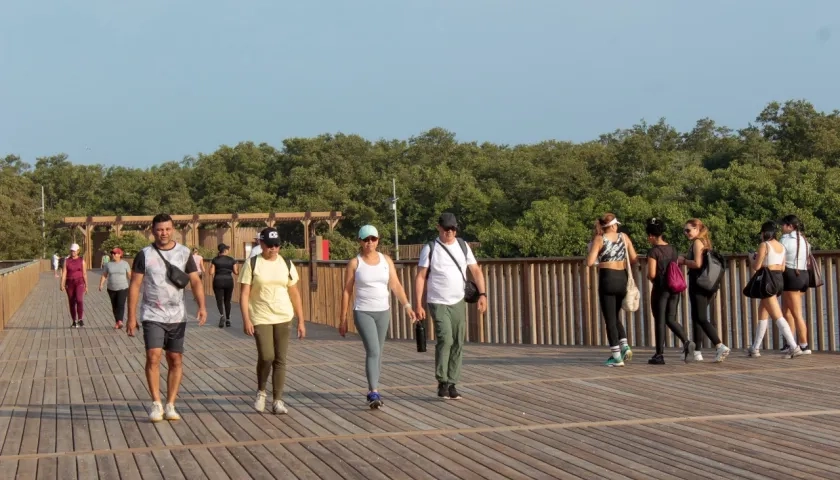 Ecoparque Ciénaga de Mallorquín es uno de los atractivos. 