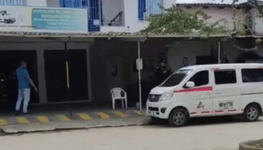 Establecimiento donde se registró el ataque. 