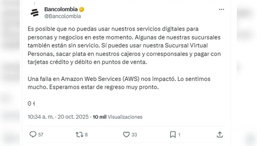 Informe de Bancolombia.