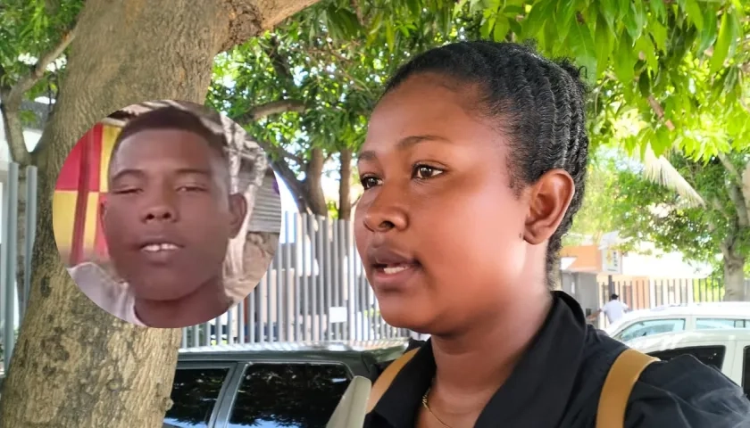 Brainer José Marrugo y su hermana Luisa Fernanda Marrugo.