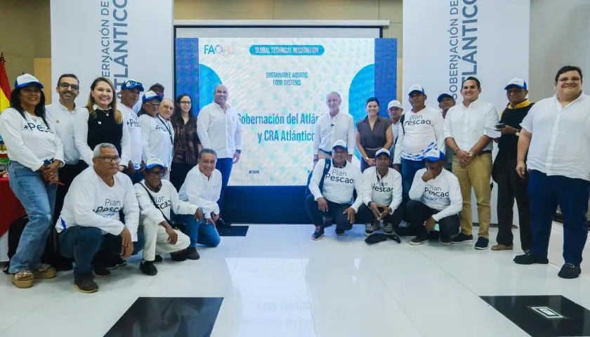 Reconocimiento de la FAO a 'Plan + Pescao' en Atlántico. 