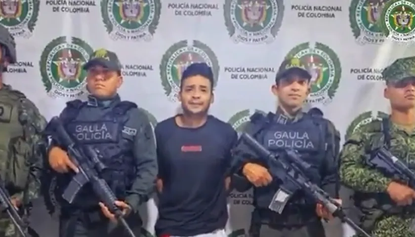 Capturado presunto cabecilla del 'Clan del Golfo'.