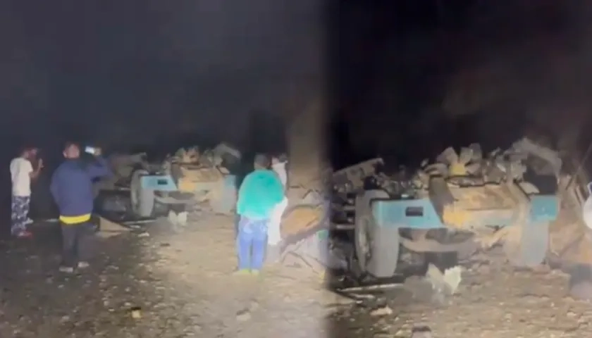 Detonación de carro bomba en El Tambo, Cauca.