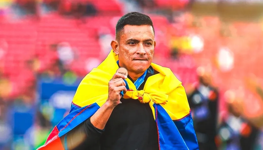 César Torres, técnico de la selección Colombia Sub 20. 