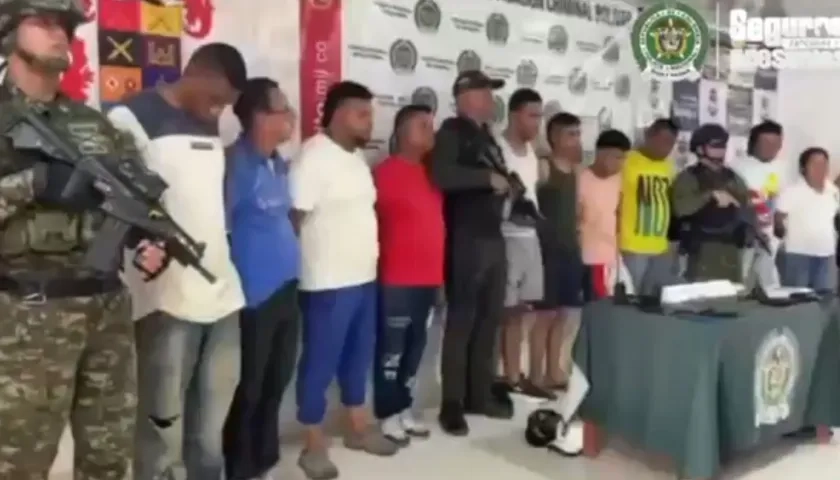 Capturados presuntos integrantes del 'Clan del Golfo'. 