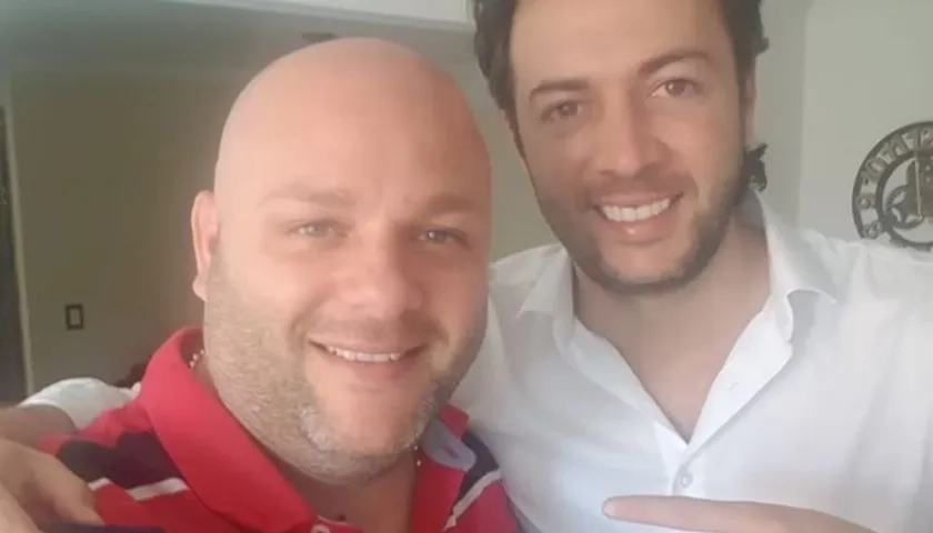 Daniel Quintero y su hermano Miguel.