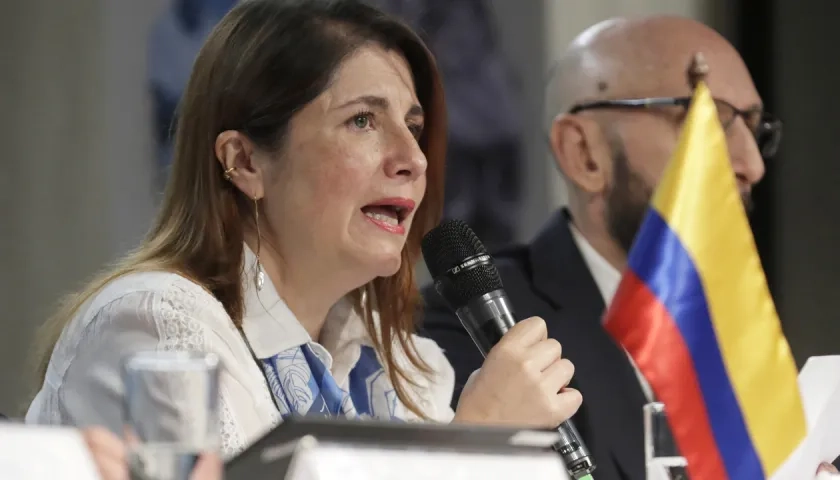 La Defensora del Pueblo, Iris Marín.