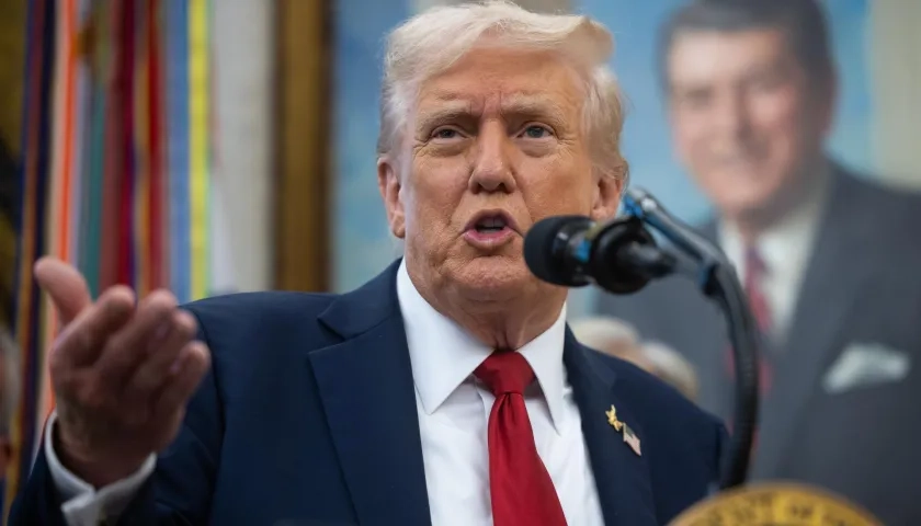 Donald Trump, presidente de Estados Unidos.